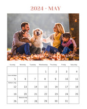 Load image into Gallery viewer, Personalized Custom Photo Desk Calendar - Capture Precious Moments in Style
