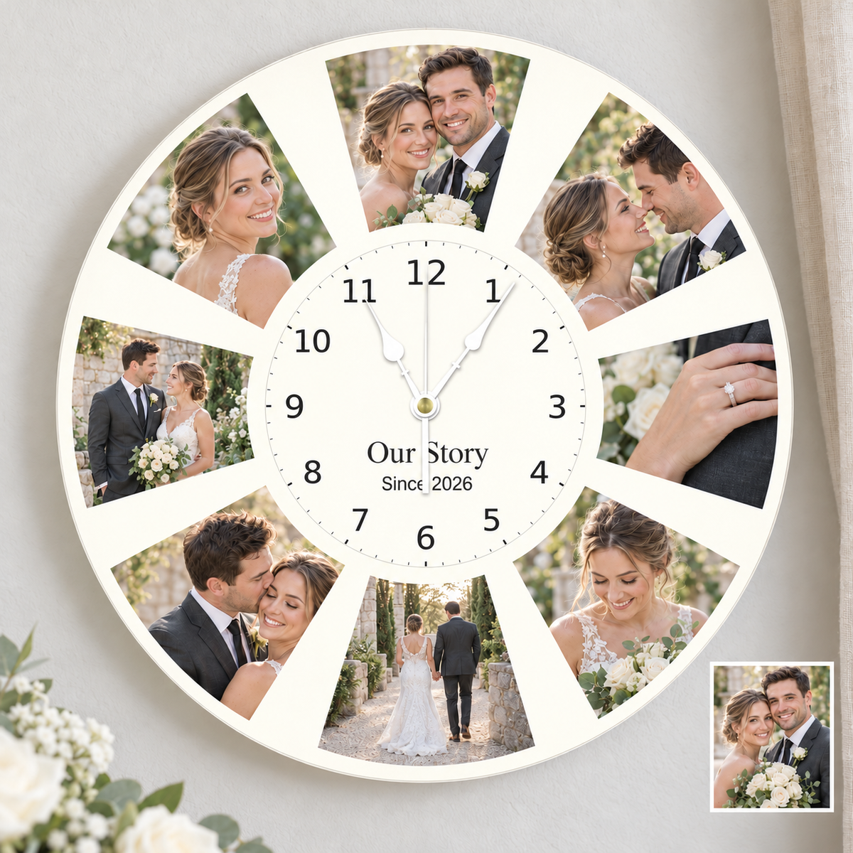 Personalized Wall Clocks - Unique Designs for Every Family Room