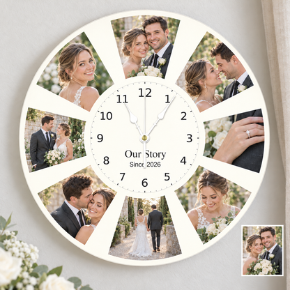 Personalized Wall Clocks - Unique Designs for Every Family Room