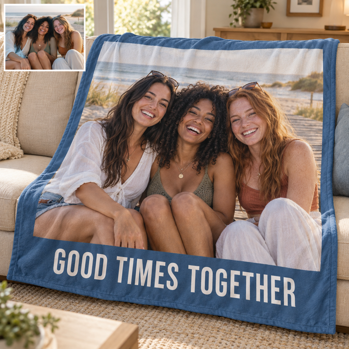 Create Your Own Custom Photo Blanket - Perfect Keepsake