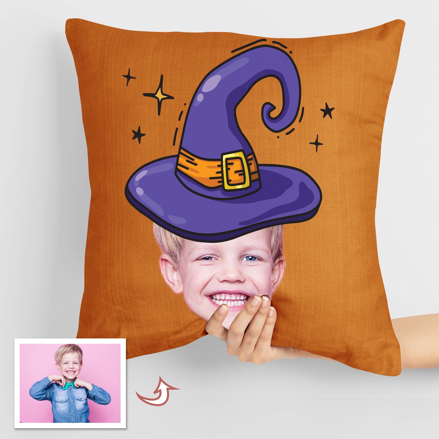 Custom Photo Throw Pillows For Halloween