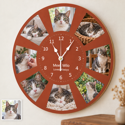 Personalized Wall Clocks - Unique Designs for Every Family Room