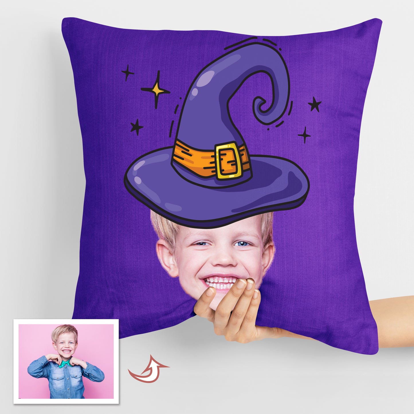 Custom Photo Throw Pillows For Halloween