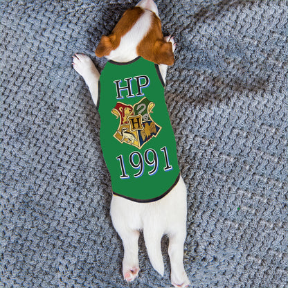 Custom Pet Clothes Tank Shirt Vest with Text Logo Picture and Number