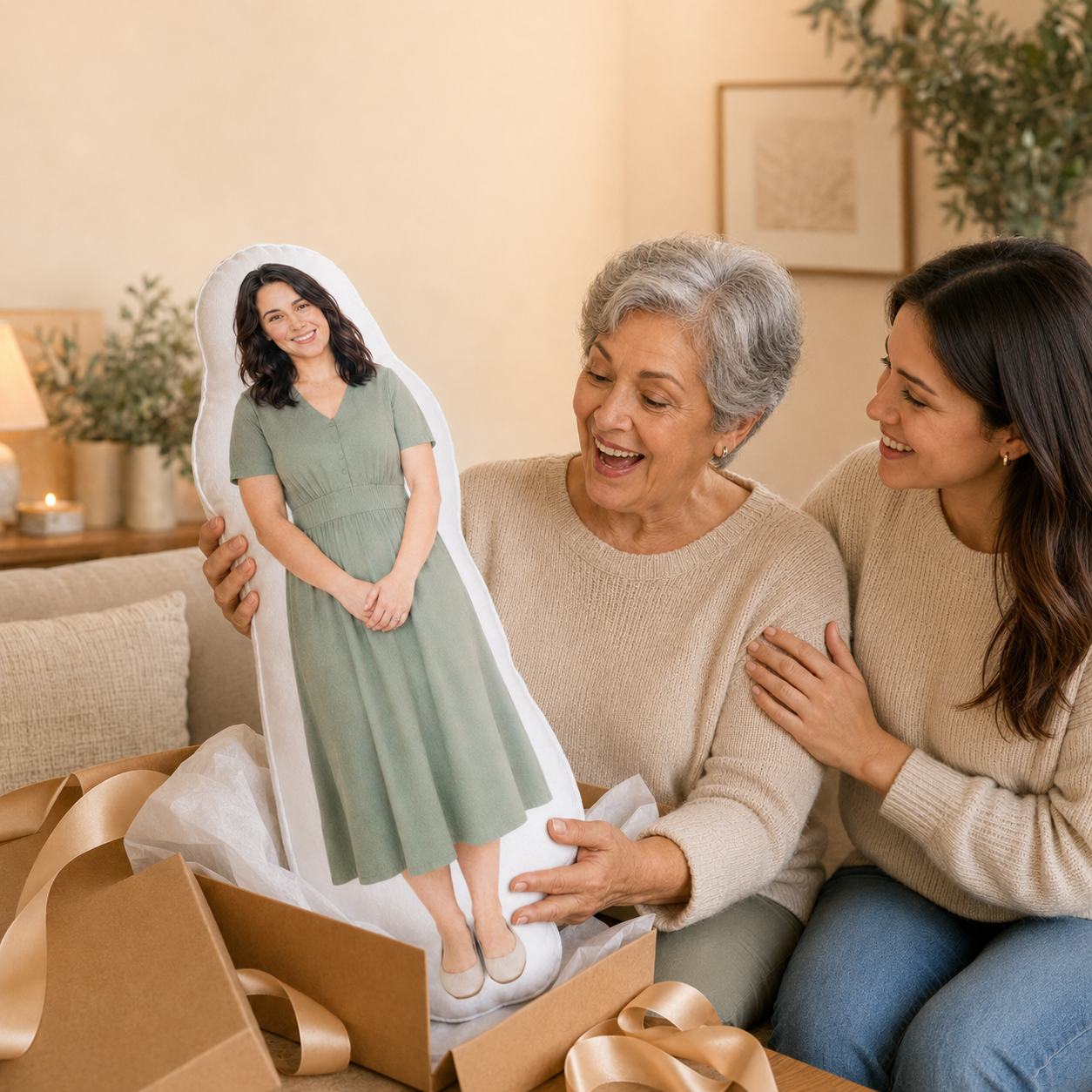 Personalized 3D Custom Shaped Photo Pillow - Unique Gift Idea