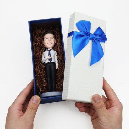 Personalized Wedding Bobblehead - Customized Playful Souvenir