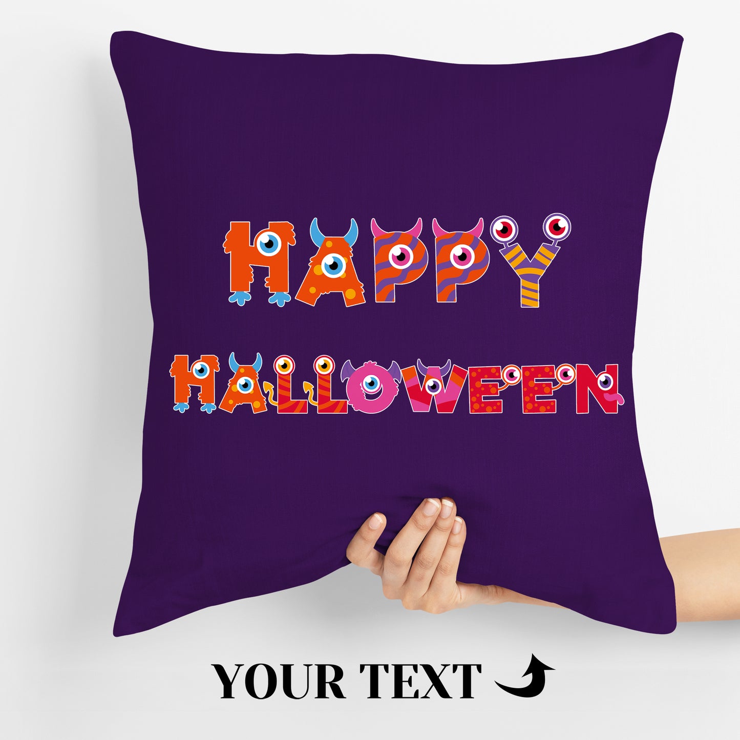 Custom Photo Throw Pillows For Halloween