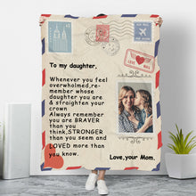 Load image into Gallery viewer, Custom Personalized Mail Blankets with Your Own Photos and Text
