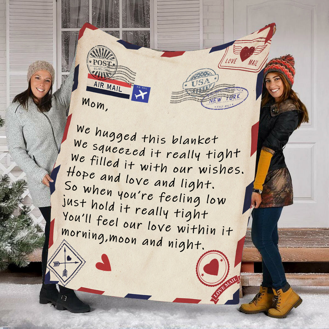 Create Your Own Warmth with Custom Text Mail Personalized Blankets