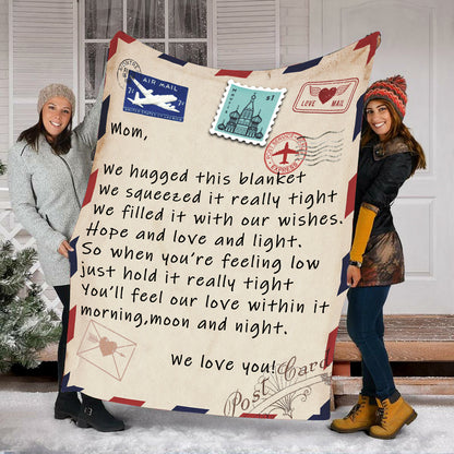 Create Your Own Warmth with Custom Text Mail Personalized Blankets