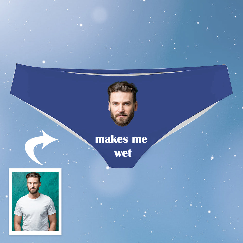 Womens Panties Sexy Personalized Underwear with Face and Text