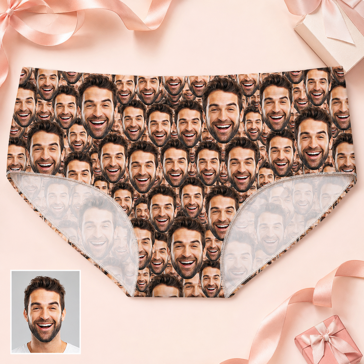 Womens Panties Sexy Personalized Underwear with Face