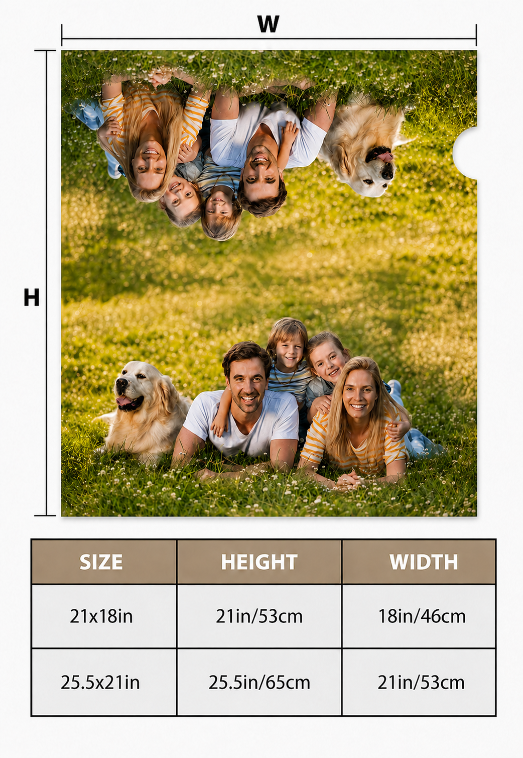 Personalized Mailbox Cover with Custom Photos - Double Side Print
