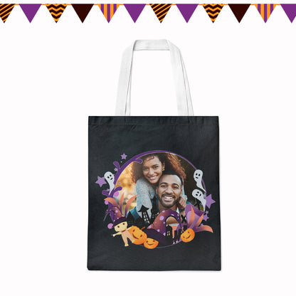 Custom Tote Bags With Photo Printing For Halloween