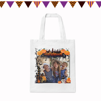 Custom Tote Bags With Photo Printing For Halloween