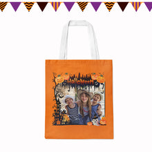 Load image into Gallery viewer, Custom Tote Bags With Photo Printing For Halloween
