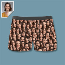 Load image into Gallery viewer, Custom Boxer with Photo Mens Underwear with Face
