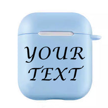 Load image into Gallery viewer, Custom Cute Airpods Case 1/2/3/Pro with Text Cover Protection
