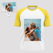 Load image into Gallery viewer, Custom Photo Men&#39;s Short Sleeve Shirt Cotton shirt
