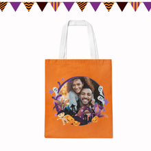 Load image into Gallery viewer, Custom Tote Bags With Photo Printing For Halloween
