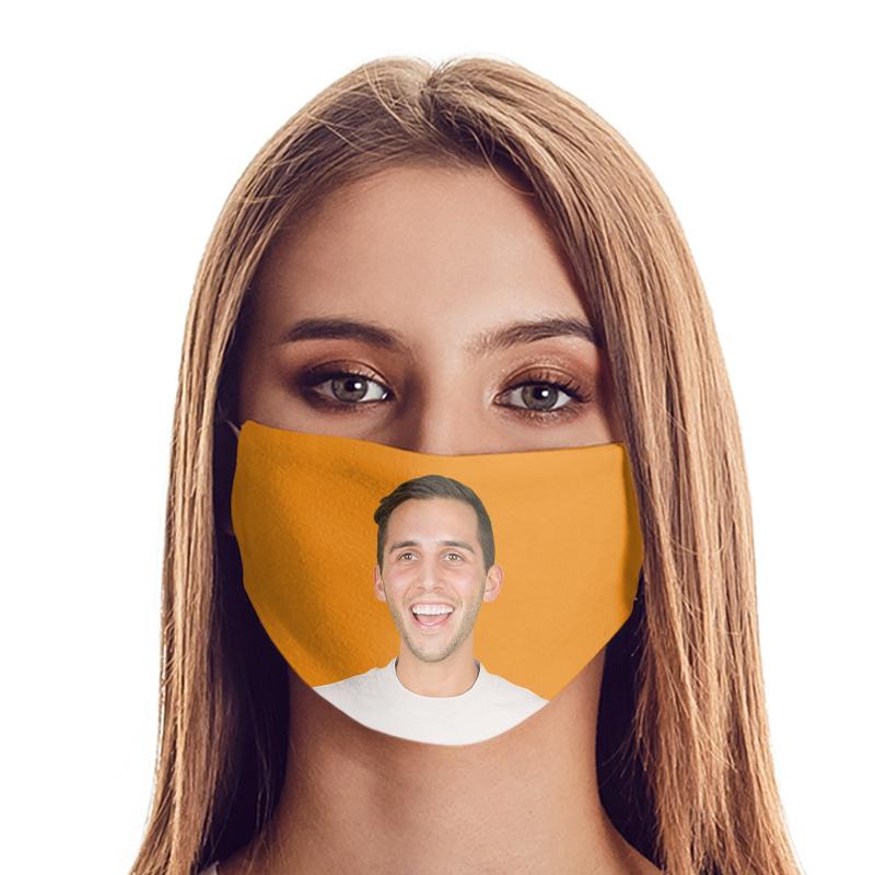 Custom Photo Face Coverings Personalized Face Mask,Print Your own Face Pictures On Your Face Cover