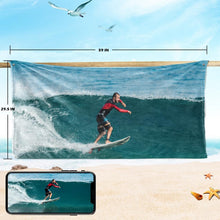 Load image into Gallery viewer, Custom Beach Towel Bathroom Quick Dry Bath Towel For Mat Towel Washcloth Swimming Towelling Bathrobe - faceonboxer

