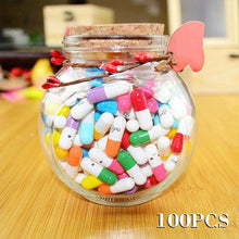 Load image into Gallery viewer, Message in a Bottle Capsule Letter Message Pills Gifts for Lovers
