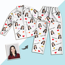 Load image into Gallery viewer, Custom Photo Pajamas, Unique Gifts Nightwear, Unisex
