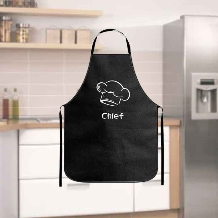 Custom Kitchen Cooking Apron Chef with Personalized Name