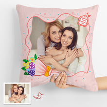 Load image into Gallery viewer, Photo Custom Throw Pillows for Mom Best Mother&#39;s Day Gift
