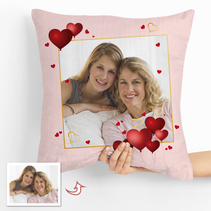 Personalized Photo Throw Pillows for Mom - Best Custom Mother’s Day Gift