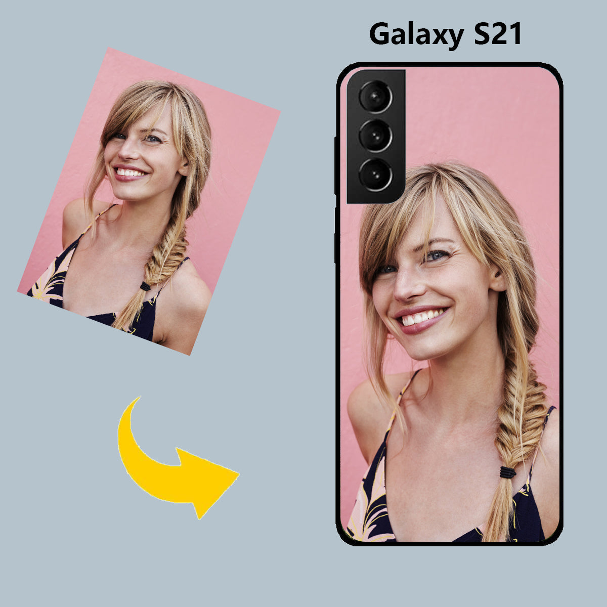 Custom Phone Cover Your Own Case with Photo for Samsung Cover Photo