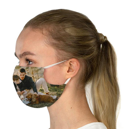 Custom Photo Face Coverings Personalized Face Mask, Print Your own Picture On Your Face Cover