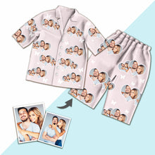 Load image into Gallery viewer, Custom Photo Short Face Pajamas, Unique Gifts Nightwear, Unisex
