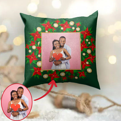 Christmas Personalized Pillow With Photo Custom Throw Pillows Christmas Gift