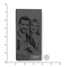 Load image into Gallery viewer, A Meaningful Gift for Custom Photo Wallet | Bifold Long Style Wallet - Black
