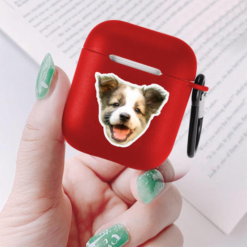 AirPod Case With a Photo of Your Dog Cat or Pet Custom Case 