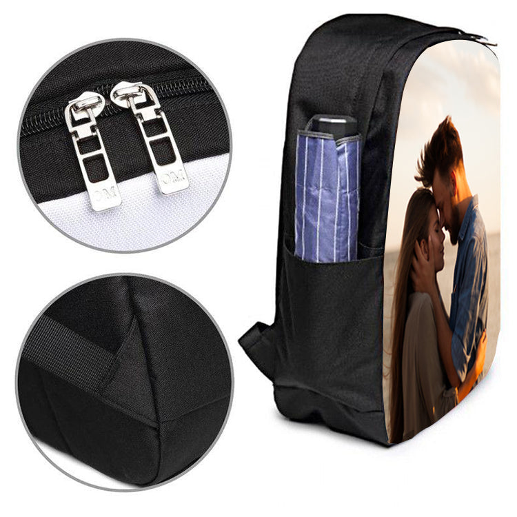 Custom Photo Backpack With USB Interface