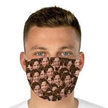 Load image into Gallery viewer, Custom Photo Face Coverings Personalized Face Mask, Print Your Multi Face Pictures On Your Face Cover
