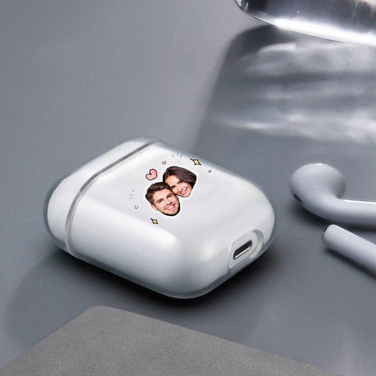 Custom Photo AirPods 1/2/pro/3 Case Lovely Earphone Case Transparent