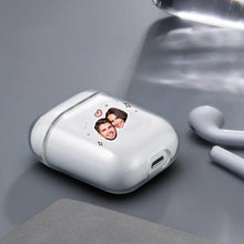 Load image into Gallery viewer, Custom Photo AirPods 1/2/pro/3 Case Lovely Earphone Case Transparent
