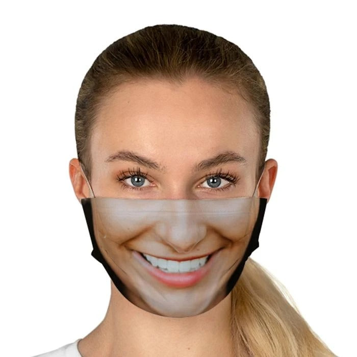 Custom Photo Face Coverings Personalized Face Mask, Print Your own Head Picture On Your Face Cover