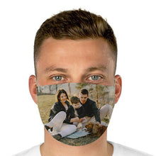Load image into Gallery viewer, Custom Photo Face Coverings Personalized Face Mask, Print Your own Picture On Your Face Cover
