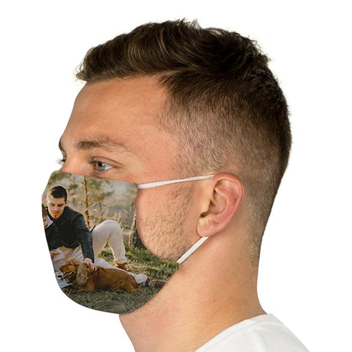 Custom Photo Face Coverings Personalized Face Mask, Print Your own Pic ...