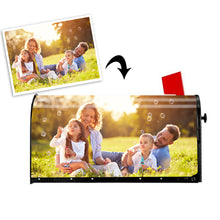 Load image into Gallery viewer, Personalized Mailbox Cover Address Sign Custom Photos for Family
