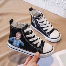 Load image into Gallery viewer, Custom Canvas Shoes, Personalize Canvas Shoes Waist High for baby, Kids
