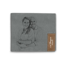 Load image into Gallery viewer, Anniversaries Gifts Men&#39;s Custom Photo Wallet - My Love
