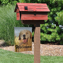 Load image into Gallery viewer, Custom Photo Personalized Outdoor Garden Flag Double Sided Printing With Text

