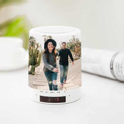 Personalized Photo Night Light Bluetooth Speaker for Playing Music