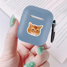 Load image into Gallery viewer, Airpods Case Custom Photo Lovely Dog and Cat
